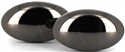 Boutons de Manchettes ovales noires