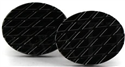 Boutons de Manchettes Ovales Noires II