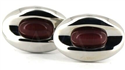Boutons de Manchettes Ovales V