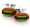 Boutons de Manchettes Hot Dogs