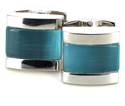 Boutons de Manchette en pierres rectangulaires