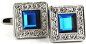 Boutons de Manchettes en pierres turquoises