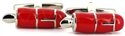 Boutons de Manchette Plume de Stylo Fontaine