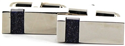 Boutons de Manchette rectangulaires avec pierres II