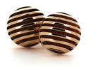 Boutons de Manchette ronds en cuivre