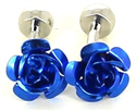 Boutons de Manchette roses bleus