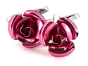 Boutons de Manchette roses roses