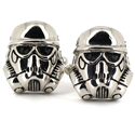 Boutons de Manchette Star Wars - Casque de Stormtrooper