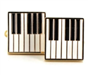 Boutons de Manchette Clavier Piano