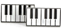 Boutons de Manchettes Clavier Piano II