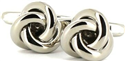 Boutons de Manchette Triple Nœud Lisse II