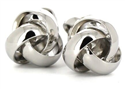 Boutons de Manchettes Triple Nœud Lisse III