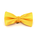Nœud Papillon jaune à pois brillants