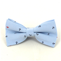 Nœud Papillon Ancres Bleu Clair