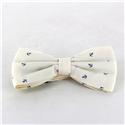 Nœud Papillon Ancres Beige Clair