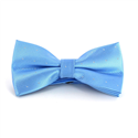Nœud Papillon Bleu Ciel Points Brillants