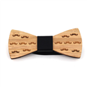 Nœud Papillon en bambou Mini Moustaches