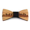 Nœud Papillon Bambou Skyline Chicago