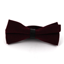 Nœud Papillon Cheviot Grenat