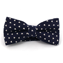 Nœud Papillon Coeurs Bleu Marine