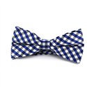 Nœud Papillon à carreaux Vichy bleu et blanc