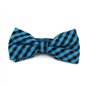 Nœud Papillon à carreaux Vichy bleu et noir