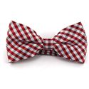 Nœud Papillon à carreaux Vichy rouge et blanc