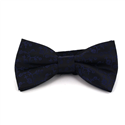 Nœud Papillon Fleurs Bleu Foncé