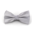 Nœud Papillon Gris Argent Points Brillants