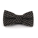 Nœud Papillon en laine ZigZag Marron