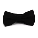 Nœud Papillon en daim noir uni