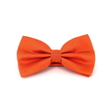 Nœud Papillon uni à carreaux orange