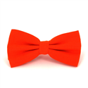 Nœud Papillon Uni en Orange Espiga