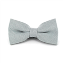 Nœud Papillon uni Oxford Gris