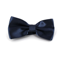 Nœud Papillon en satin gris foncé