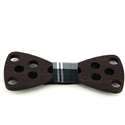 Nœud Papillon en bois avec grands trous