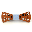 Nœud Papillon en bois avec petits trous