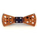 Nœud Papillon en bois avec petits trous