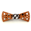 Nœud Papillon en bois petits trous