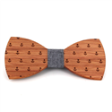 Nœud Papillon en bois Ancre