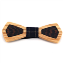 Nœud Papillon en bois bicolore