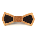 Nœud Papillon en bois bicolore