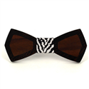 Nœud Papillon en bois bicolore
