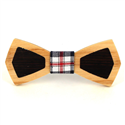 Nœud Papillon en bois bicolore