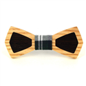 Nœud Papillon en bois bicolore