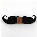 Nœud Papillon en bois Moustache