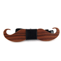 Nœud Papillon en bois moustache