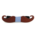 Nœud Papillon en bois moustache