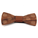 Nœud Papillon en bois Cercles