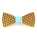 Nœud Papillon en bois cubes